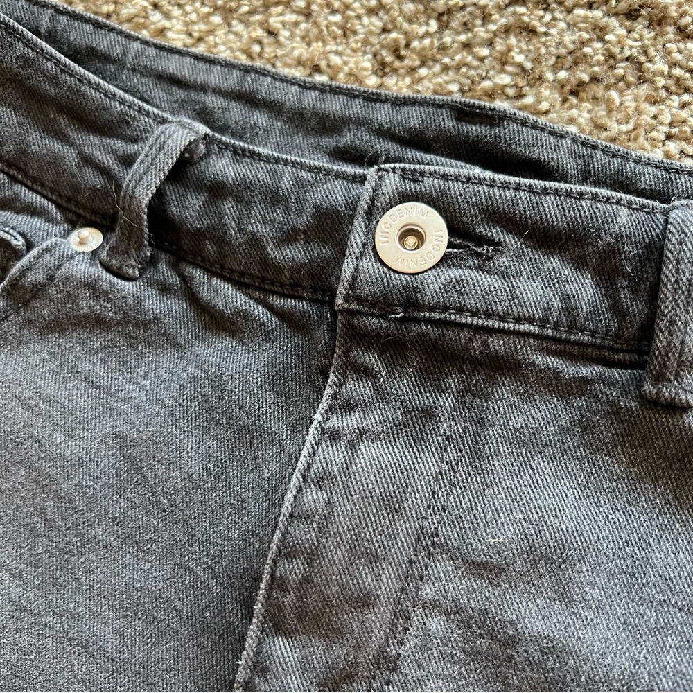 Inc Black Denim Shorts - Picture 2 of 5